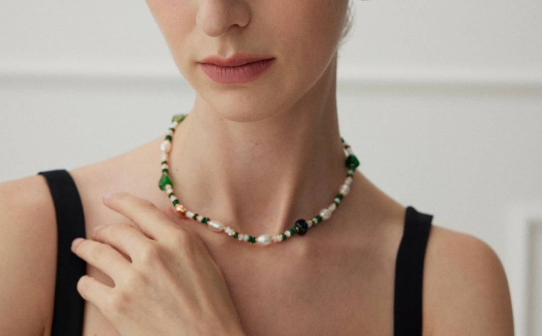 Verdant Pearl Bracelet