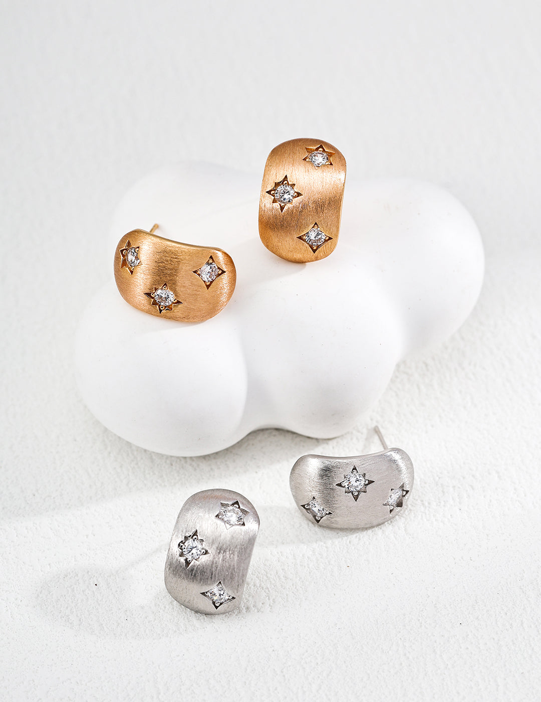 Diamond in the sky earrings