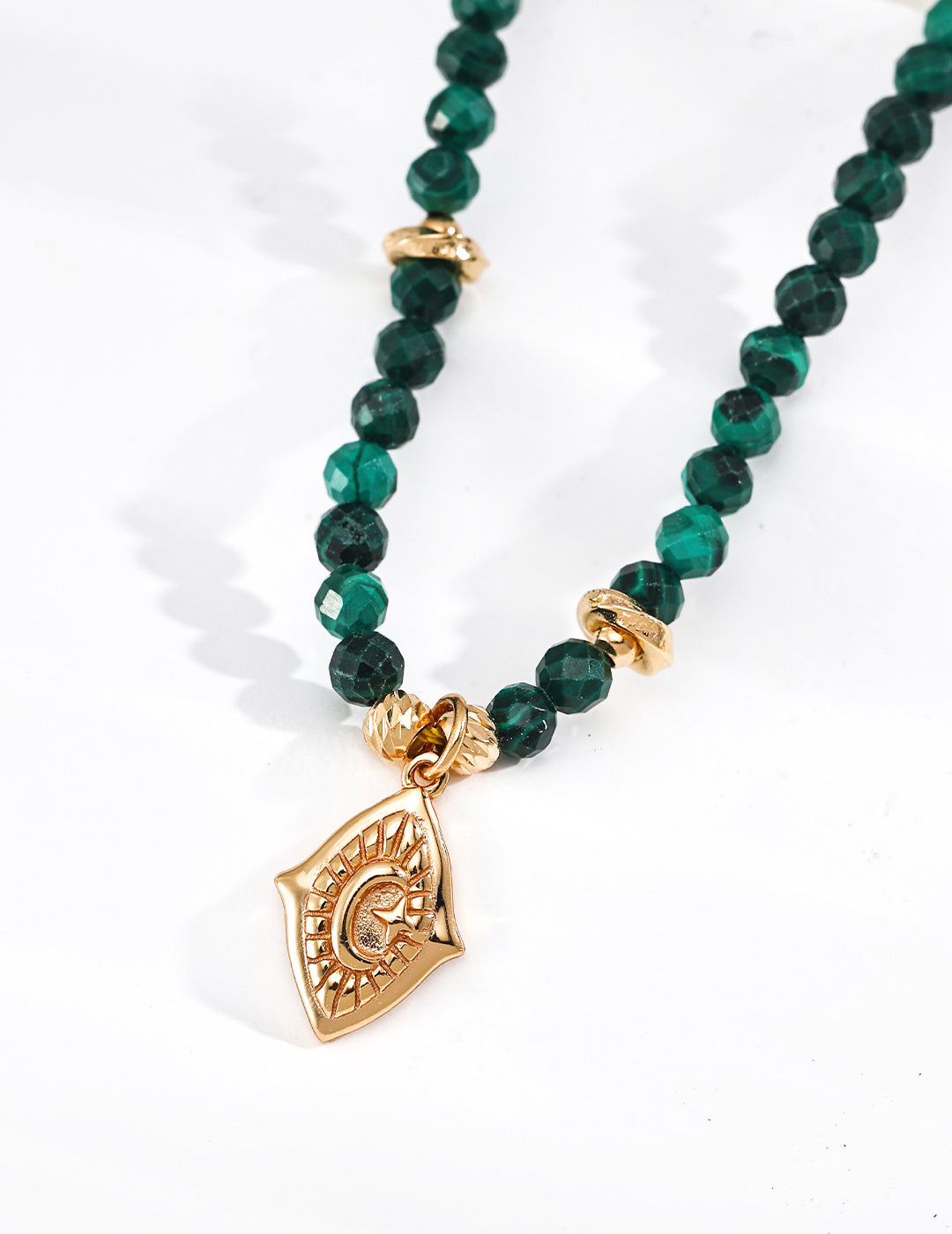 L’Œil de Malachite Necklace