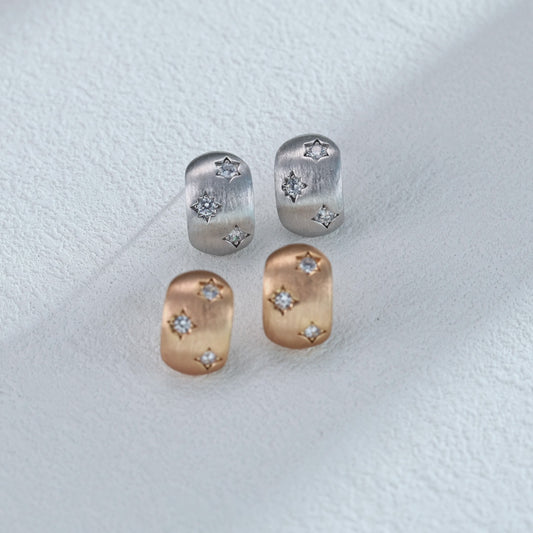 Diamond in the sky earrings